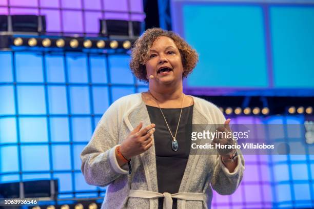 Lisa Jackson, Apple Vice President of Environment, Policy and Social Initiatives, delivers remarks on "Apple: Business doing well by doing good" on...