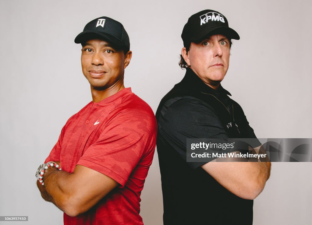 The Match: Tiger vs Phil - Exclusive Photo Shoot