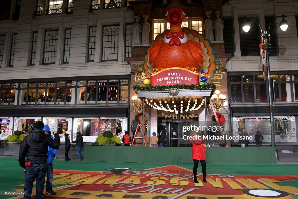 92nd Annual Macy's Thanksgiving Day Parade - Rehearsals Day