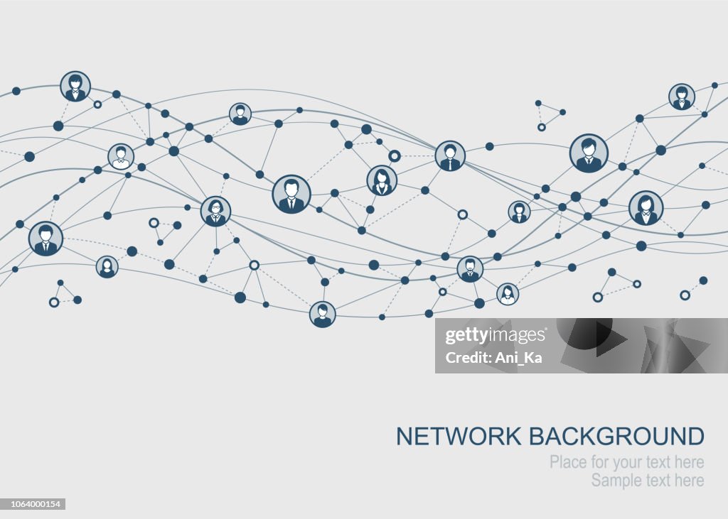 Abstrakte Netzwerk