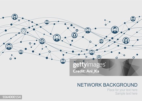Abstract network Abstract network