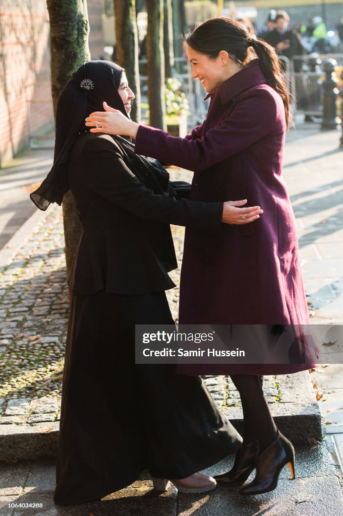 The Duchess Of Sussex Visits The Hubb Community Kitchen