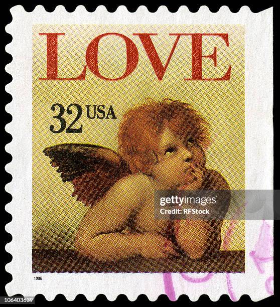 raphael's sistine madonna love cherub - sistine madonna stock pictures, royalty-free photos & images