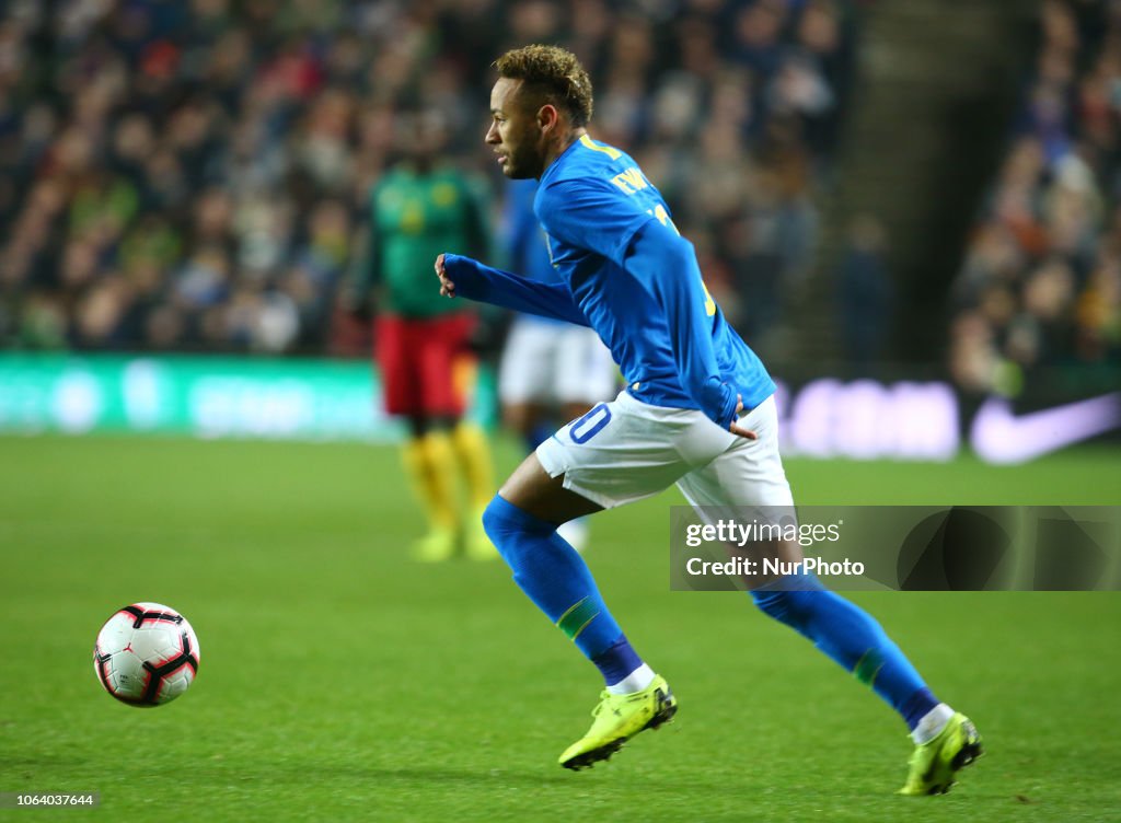 Brazil v Cameroon - Chevrolet Brazil Global Tour International Friendly