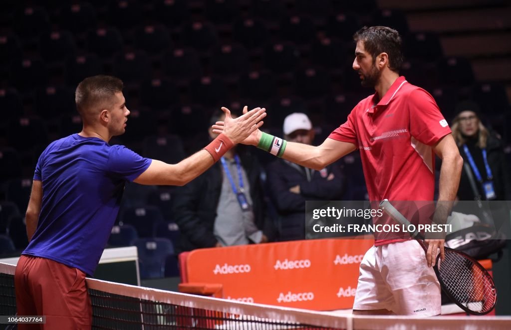 TENNIS-DAVIS-FRA-CRO