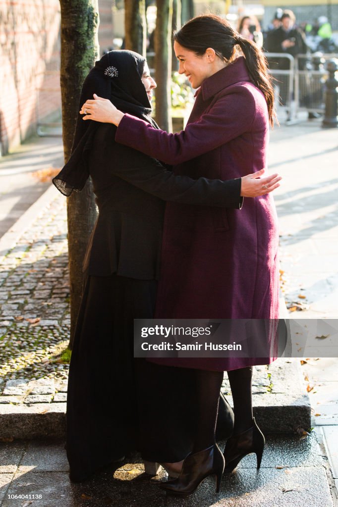 The Duchess Of Sussex Visits The Hubb Community Kitchen