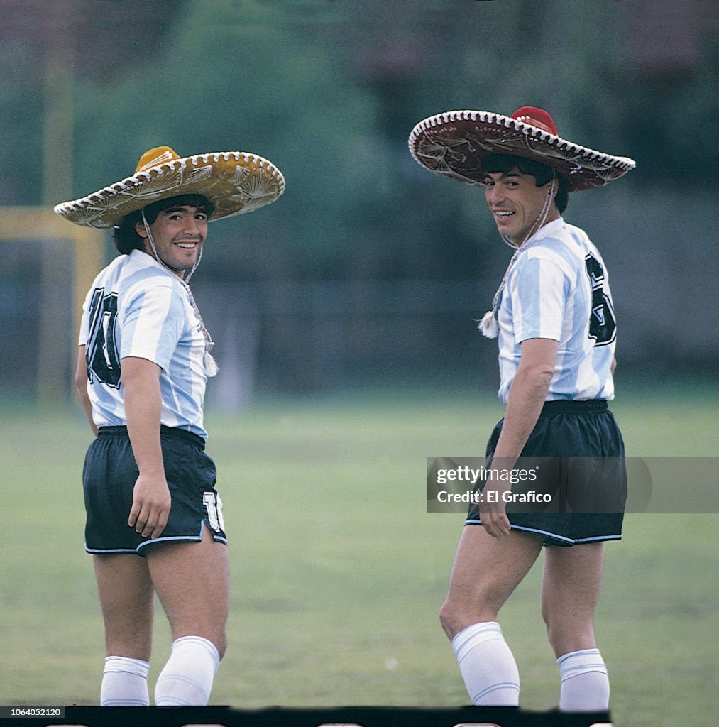 Diego Maradona - El Grafico Sports Archive