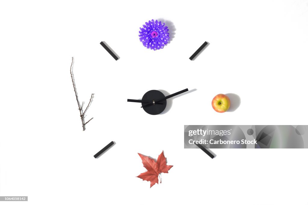 Clock Of The Seasons High-Res Stock Photo - Getty Images