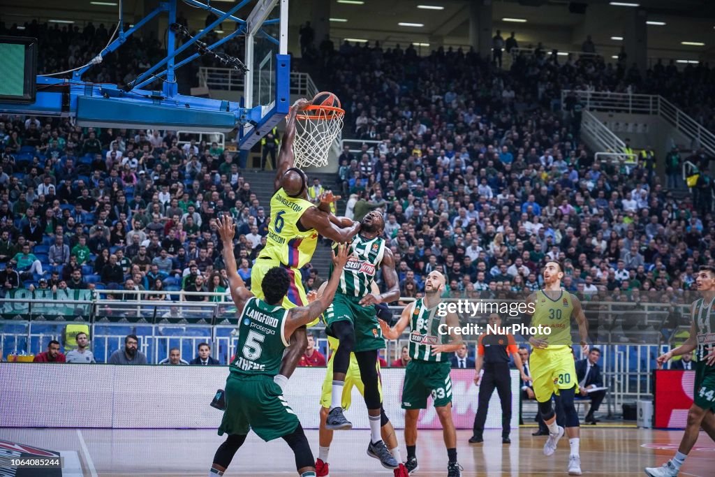 Panathinaikos v Barcelona Lassa - Euroleague Basketball