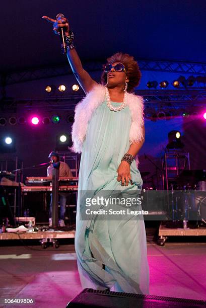 Macy Gray performs at the 2010 Voodoo Experience on October 31, 2010 in New Orleans, Louisiana.