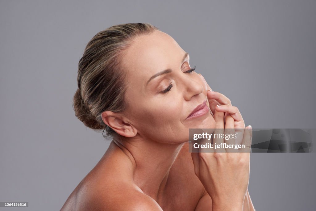 She's got dat gladde huid, die we willen allemaal graag hebben