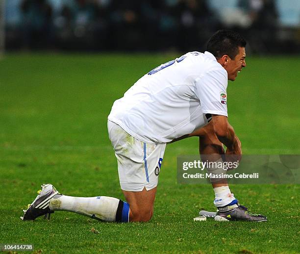 Lucio Inter 136 Lucio Lucimar Ferreira Photos & High Res Pictures - Getty Images