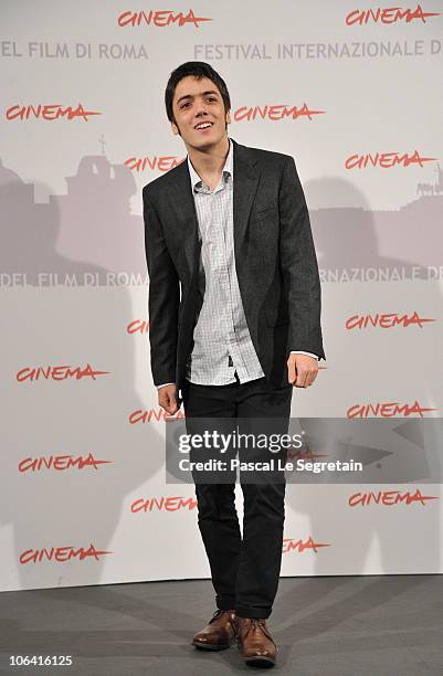 Actor Caio Blat attends the "As Melhores Coisas do Mundo" photocall during the 5th International Rome Film Festival at Auditorium Parco Della Musica...