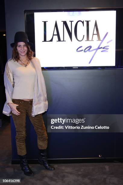 Antonella Ponziani attends the Lancia Cafe during the 5th Rome International Film Festival on November 1, 2010 in Rome, Italy.