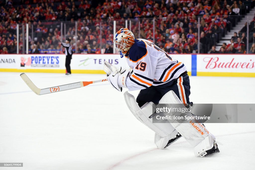 NHL: NOV 17 Oilers at Flames