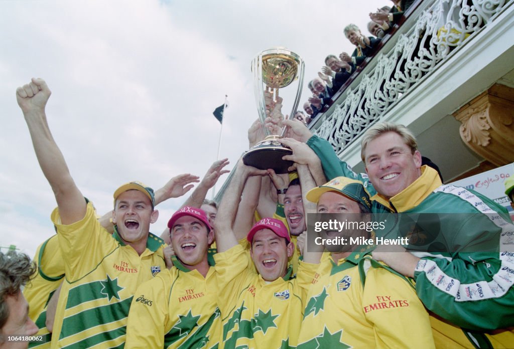 Australia win the 1999 ICC Cricket World Cup Final