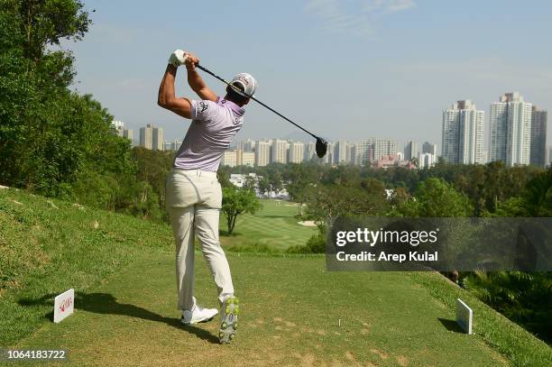 Rafa Cabrera Bello of Spain pictured during day 1 of the Honma Hong Kong Open at The Hong Kong Golf Club on November 22, 2018 in Hong Kong, Hong Kong.