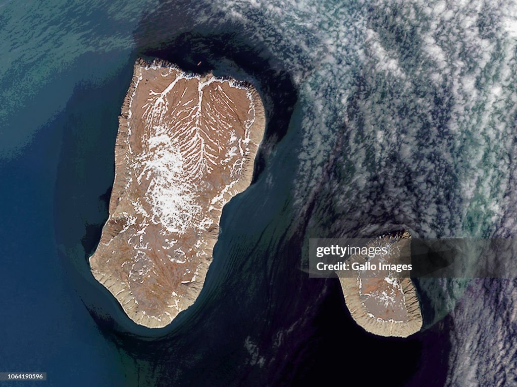 Satellite views of Bering Strait
