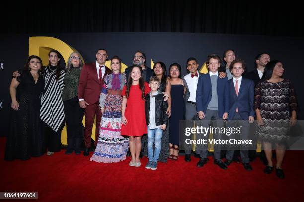 Gabriela Rodriguez, Victor Resendez, Marina de Tavira, Eugenio Caballero production designer, Daniela Demesa, Marco Graf, Yalitza Aparicio, Nancy...