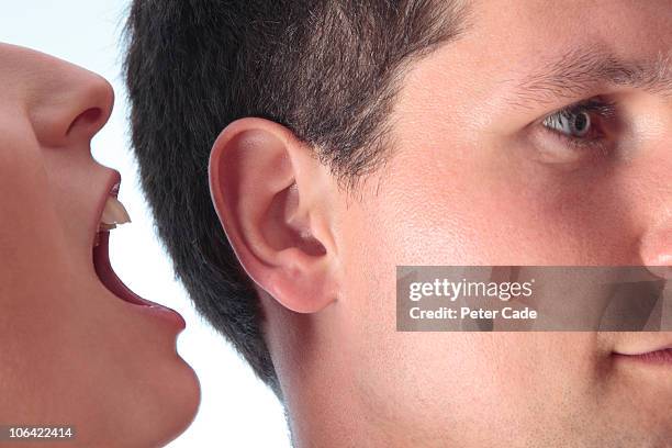 Shouting In Ear 420 Shouting In Ear Stock Photos, High-Res Pictures, and Images - Getty ...