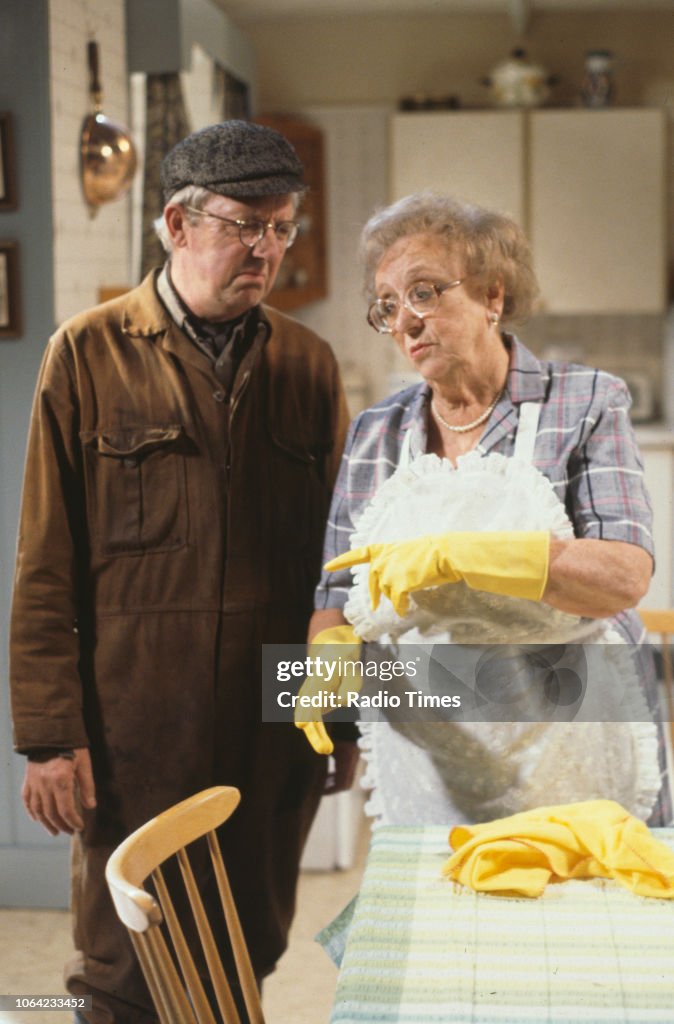 Actors Gordon Wharmby And Thora Hird In A Scene From Episode News actors-gordon-wharmby-and-thora-hird-in-a-scene-from-episode-news