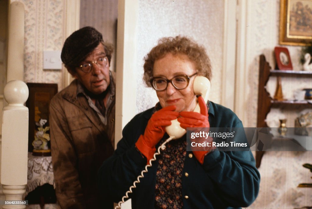 Actors Gordon Wharmby And Thora Hird In A Scene From Episode Come actors-gordon-wharmby-and-thora-hird-in-a-scene-from-episode-come