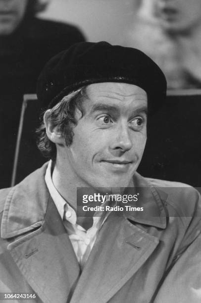 Actor Michael Crawford in a scene from the television sitcom 'Some Mothers Do 'Ave 'Em', October 15th 1973.