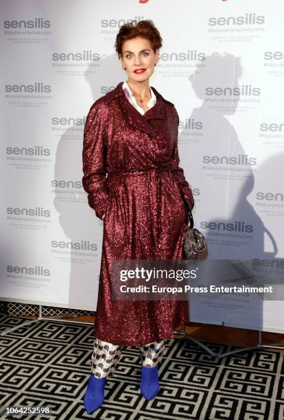 Antonia Dell'Atte attends the 'Sensilis' photocall on November 20, 2018 in Madrid, Spain.