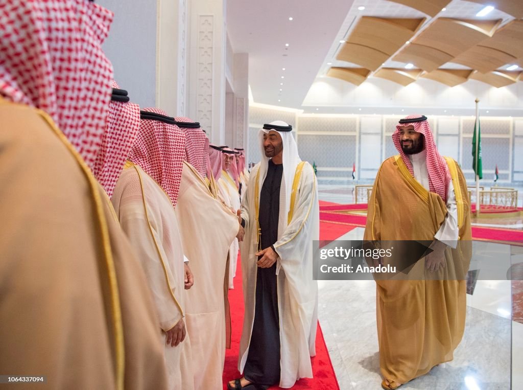 Mohammad bin Salman - Mohammed bin Zayed Al Nahyan meeting