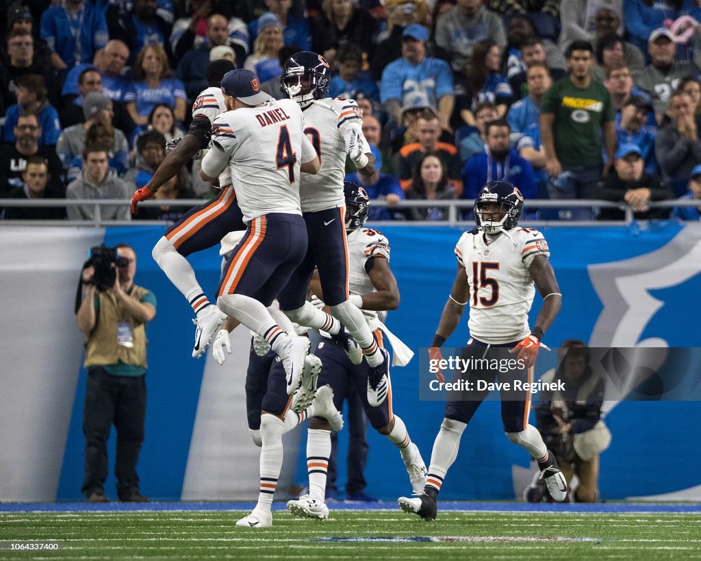 Chicago Bears v Detroit Lions