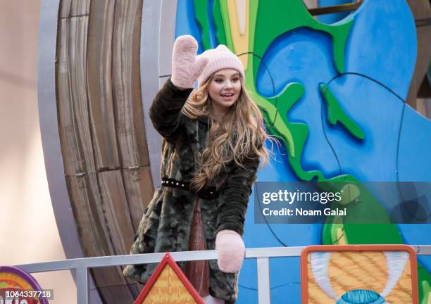 Tegan Marie attends the 2018 Macy's Thanksgiving Day Parade on November 22, 2018 in New York City.