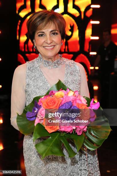 Paola Felix during the Bambi Awards 2018 final applause at Stage Theater on November 16, 2018 in Berlin, Germany.
