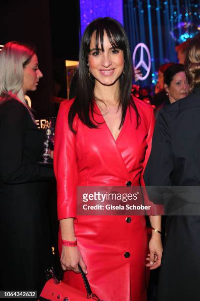 Stephanie Stumph during the Bambi Awards 2018 after party at Stage Theater on November 16, 2018 in Berlin, Germany.