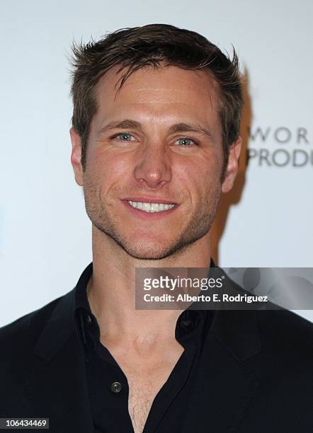 Personality Jake Pavelka arrives to ABC's "Dancing With The Stars" 200th episode party on November 1, 2010 in Los Angeles, California.