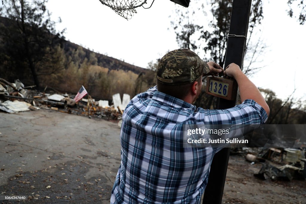 Paradise, California Continues Recovery Efforts From The Devastating Camp Fire
