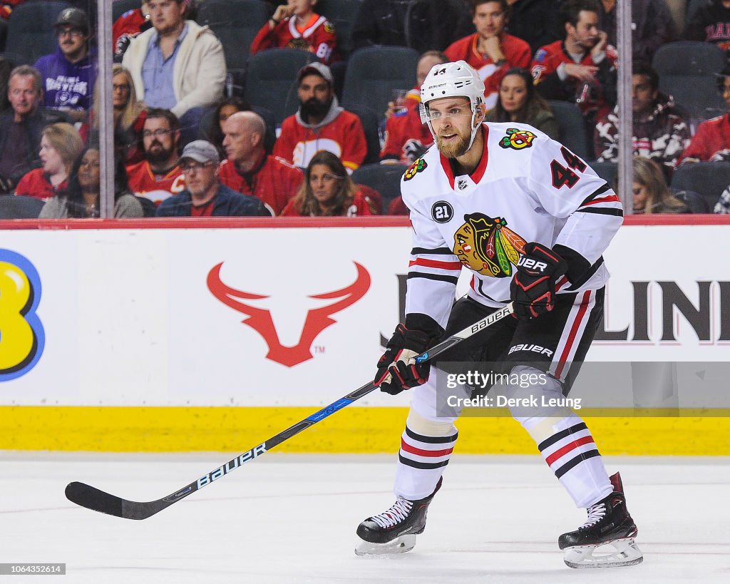 Chicago Blackhawks v Calgary Flames