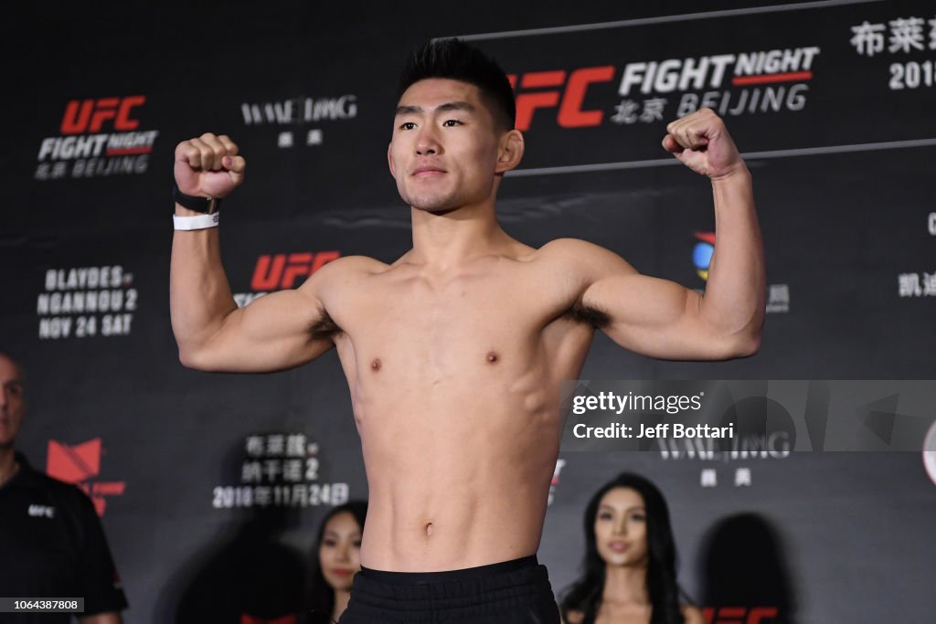 UFC Fight Night Weigh-in