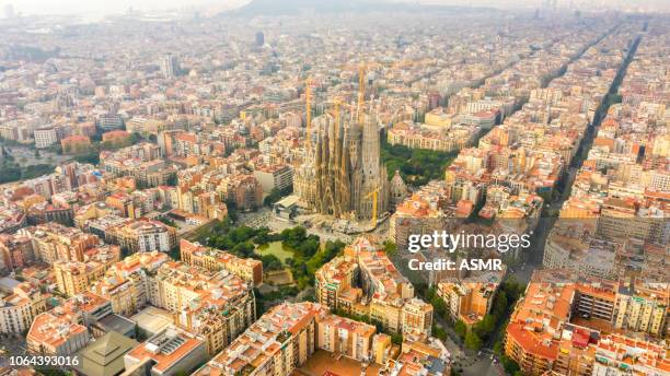 sagrada familia barcellona spagna - sagrada familia foto e immagini stock