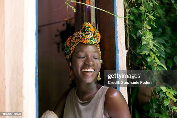 a young woman in salvador, brazil - brazil culture stock pictures, royalty-free photos & images