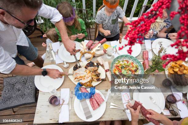 New Zealand Christmas Dinner Photos and Premium High Res Pictures