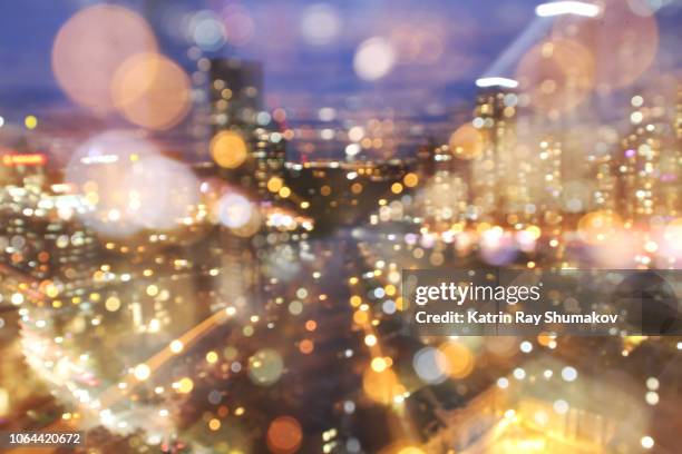 astro projection. dazzling data stream of cityscape dimensions - city of arts & sciences stock pictures, royalty-free photos & images