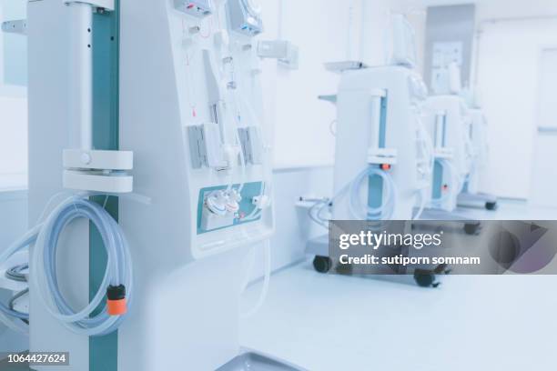 equipment dialysis machines - dialysis stock pictures, royalty-free photos & images