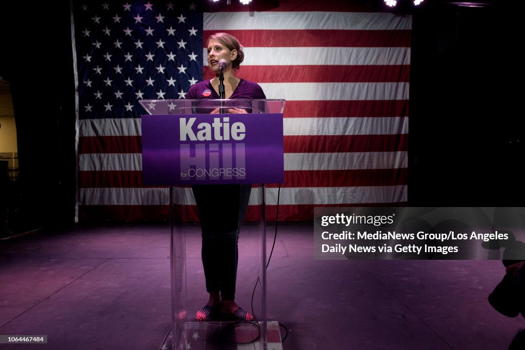 Congressional candidate Katie Hill...