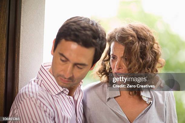 desperate woman - boyfriend crying stock pictures, royalty-free photos & images