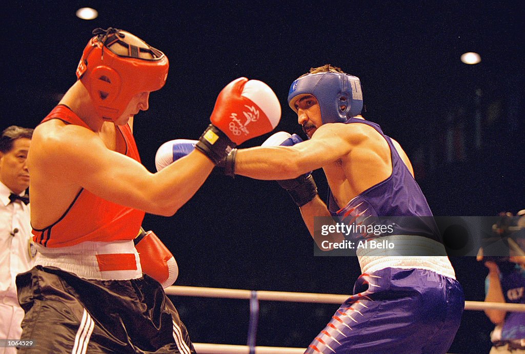 Alexander Lebziak of Russia and Rudolf Kraj of the Czech Republic in