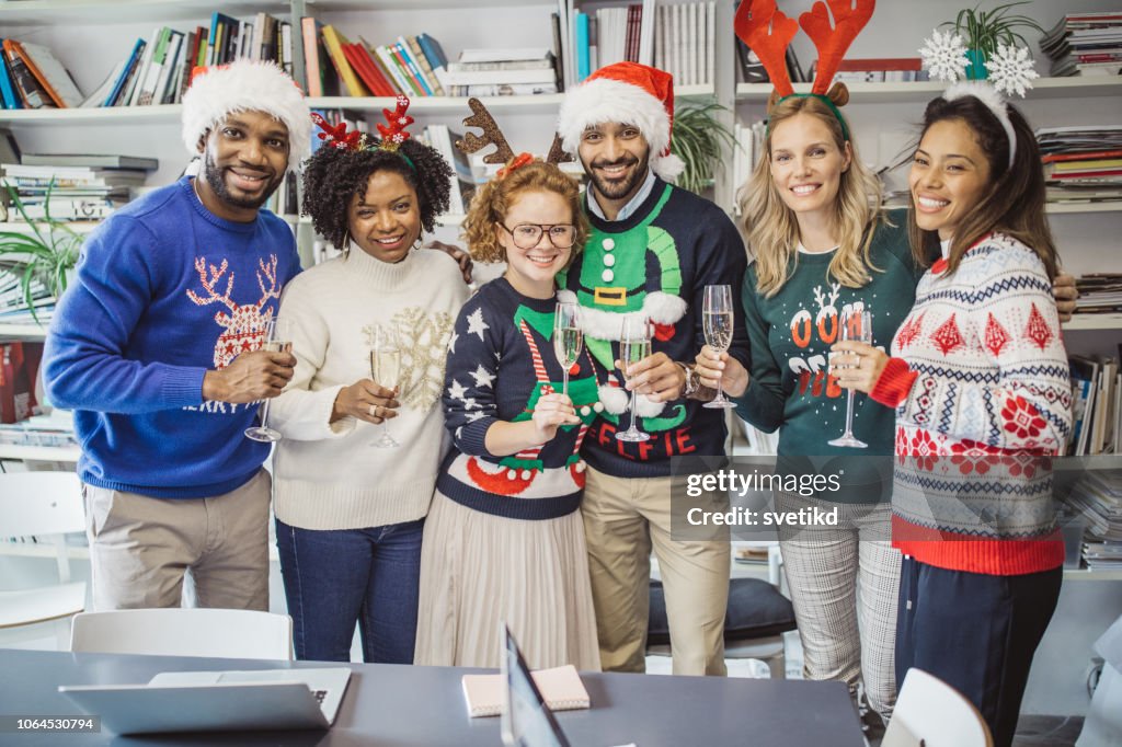 Ugly sweater day in office