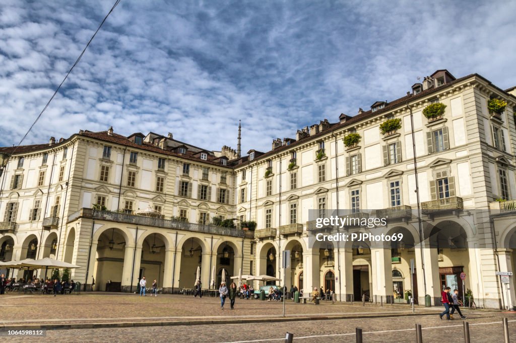 View from Piazza Vittorio Veneto - Turin