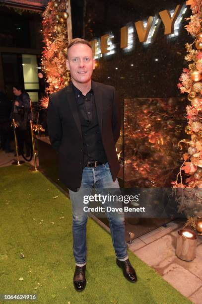 Antony Cotton attends The Ivy Spinningfields VIP Launch Party on November 23, 2018 in Manchester, England.