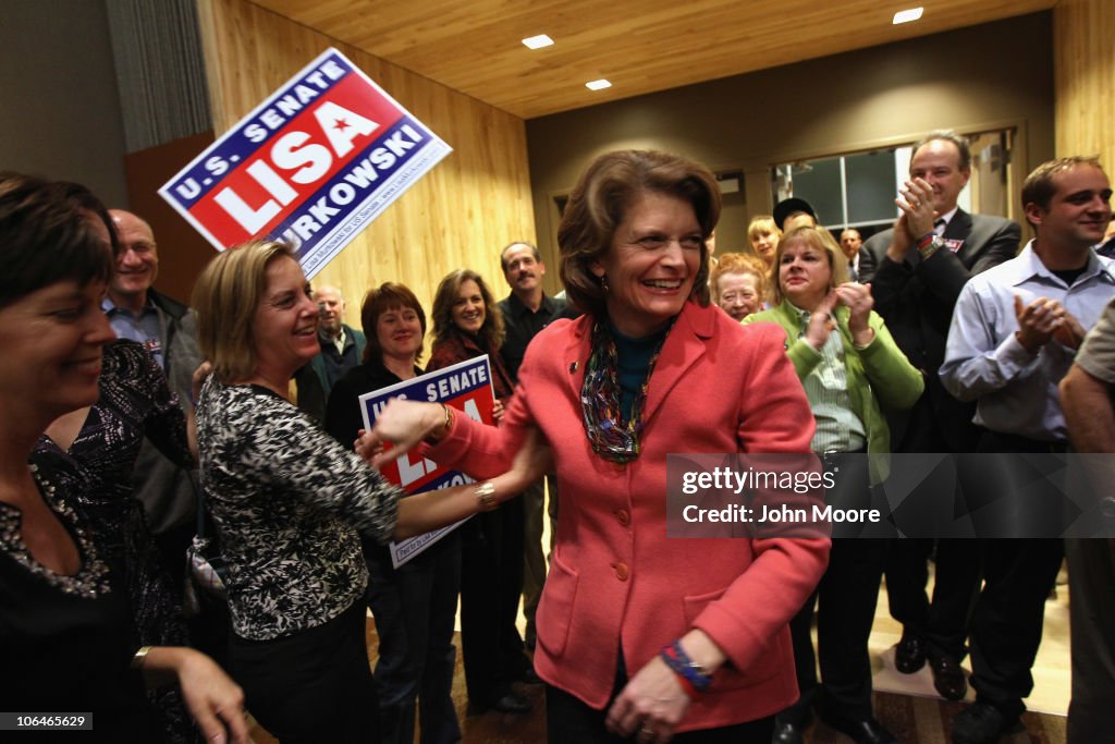 Lisa Murkowski's Independent Campaign Awaits Election Results