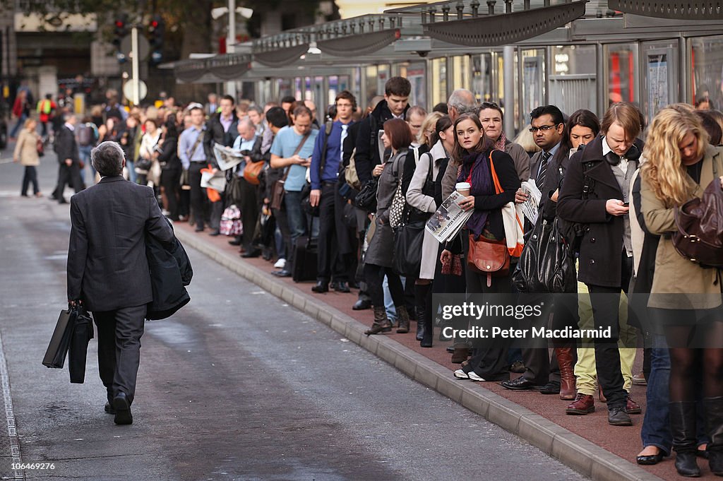 Third London Underground Strike Hits London Commuters